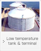 Low temperature tank & terminal