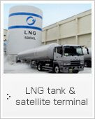 LNG tank & satellite terminal