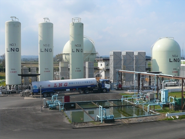 LNG satellite terminal (Miyazaki, Japan)