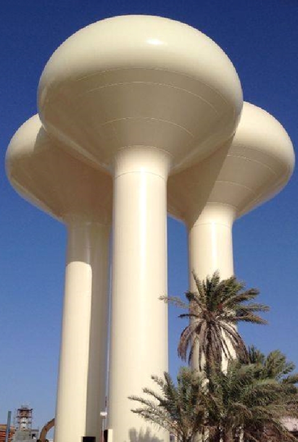 Elevated water tank